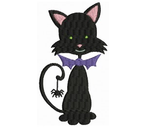 Stickmuster - Halloween Katze